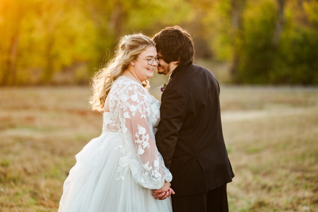 Wichita wedding venue outdoor photography.  Engaged on Valentines day